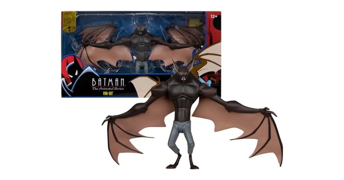 Man-Bat de Batman: The Animated Series, McFarlane Gold Label exclusiva de Walmart