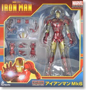 Iron Man Mark VI de Art Spirits, Active Gear Collection, figura de 7 pulgadas