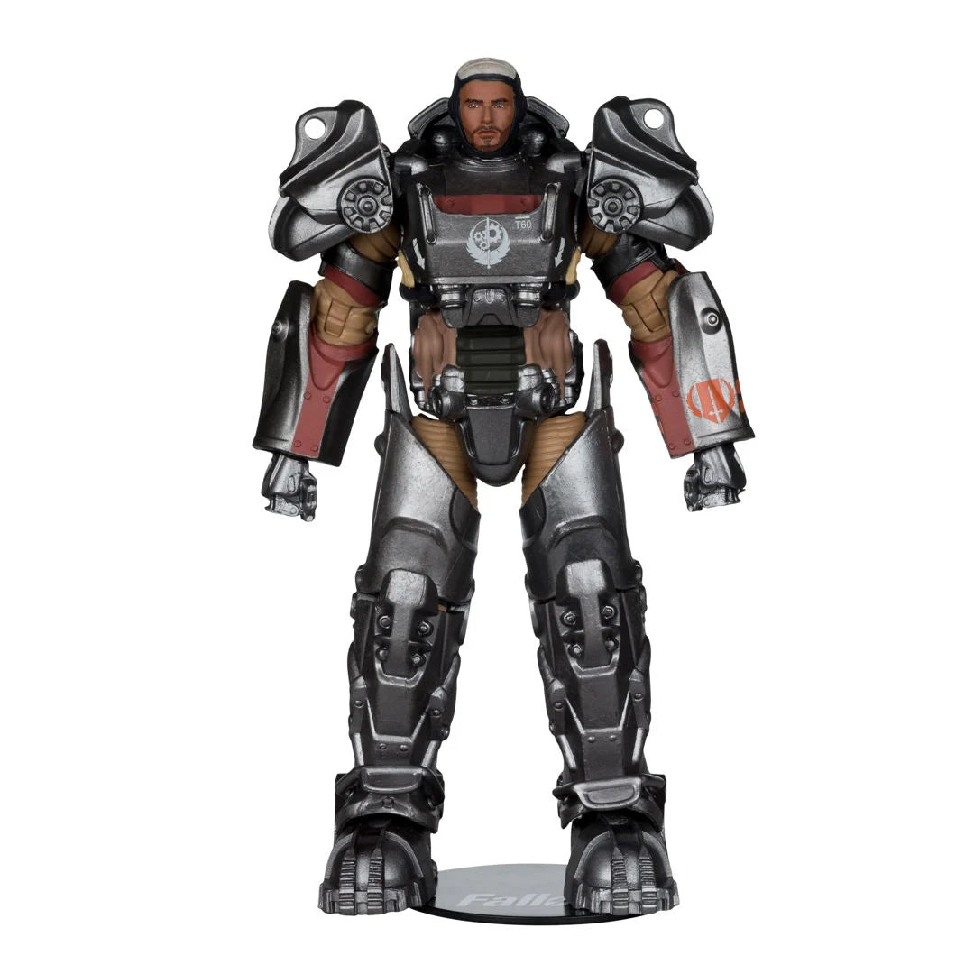Paladin Danse T-60: servoarmadura vista de espaldas