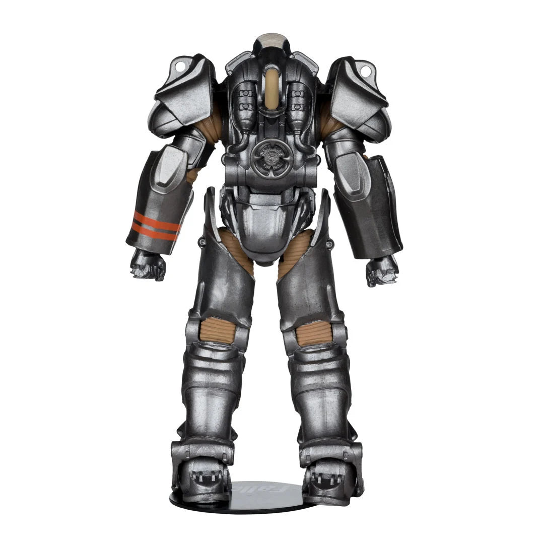 Paladin Danse T-60: figura con su cabeza alterna, tarjeta de arte y base de Fallout