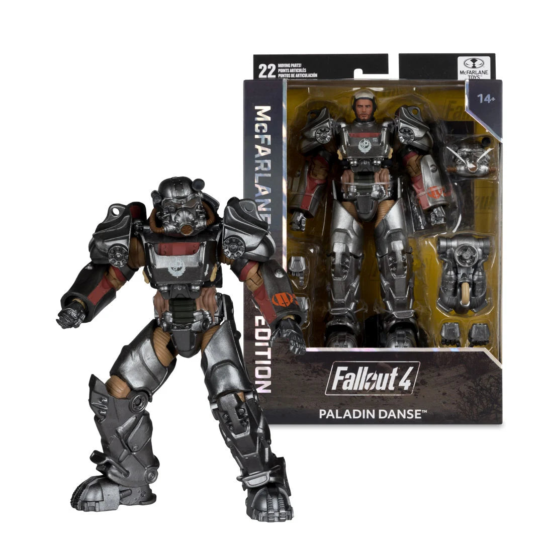 Paladin Danse T-60: caja sellada Gaming Edition de Fallout 4, vista frontal