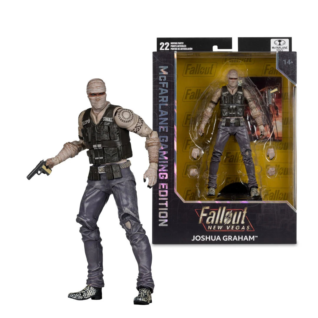 Joshua Graham: figura empuñando el revólver .45 Auto