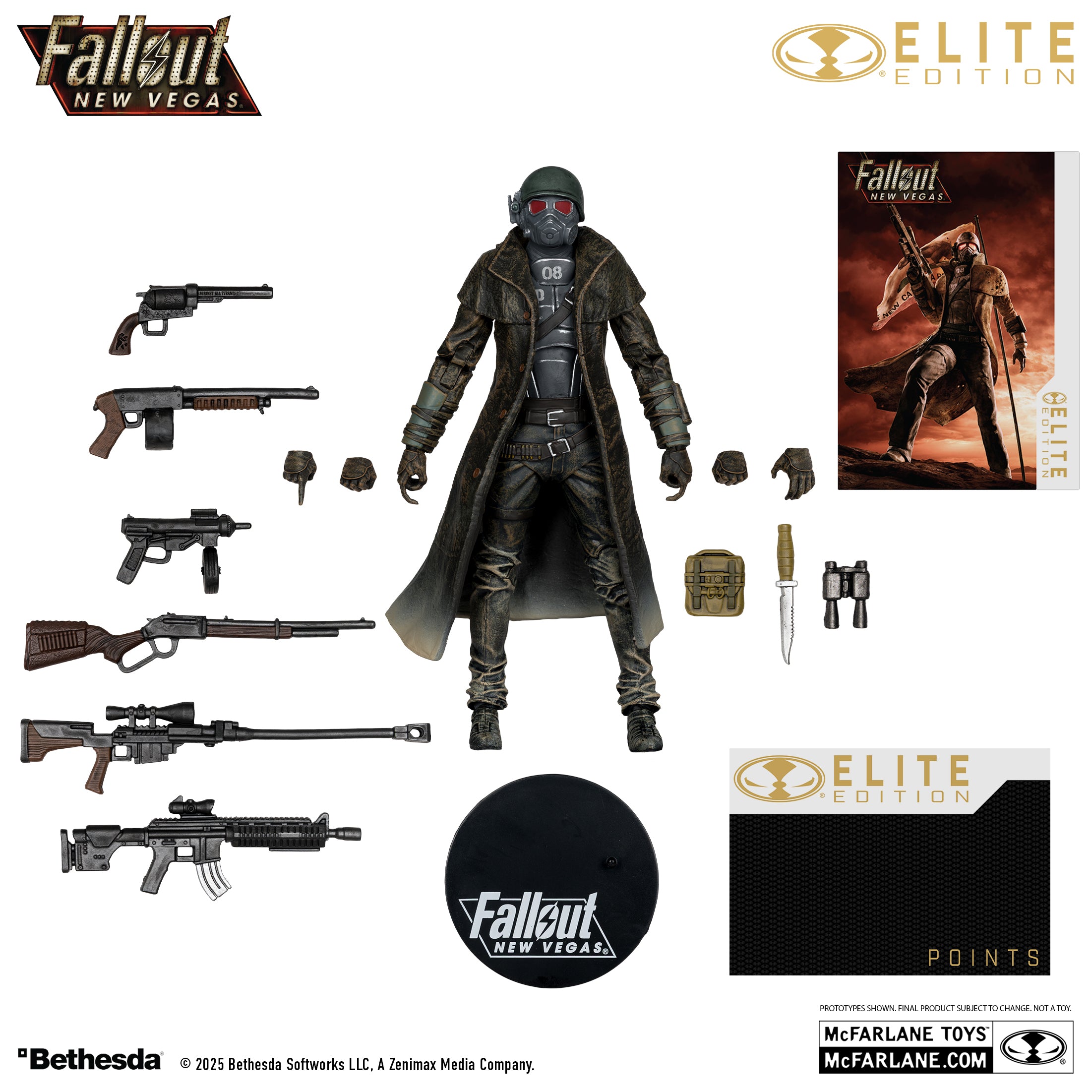 NCR Ranger Fallout: New Vegas McFarlane Elite Edition 7 pulgadas — vista 2