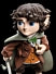 Figura Frodo Baggins Mini Epics de Wētā Workshop, vista posterior