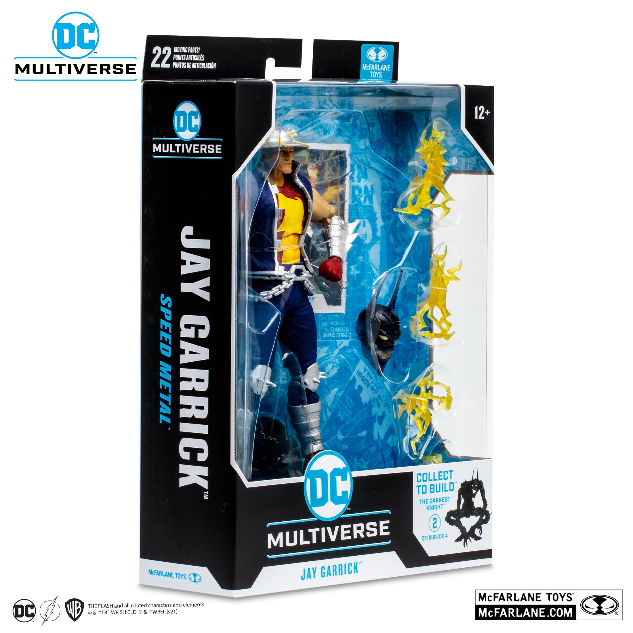 McFarlane Toys DC Multiverse Speed Metal Jay Garrick BAF Darkest Knight