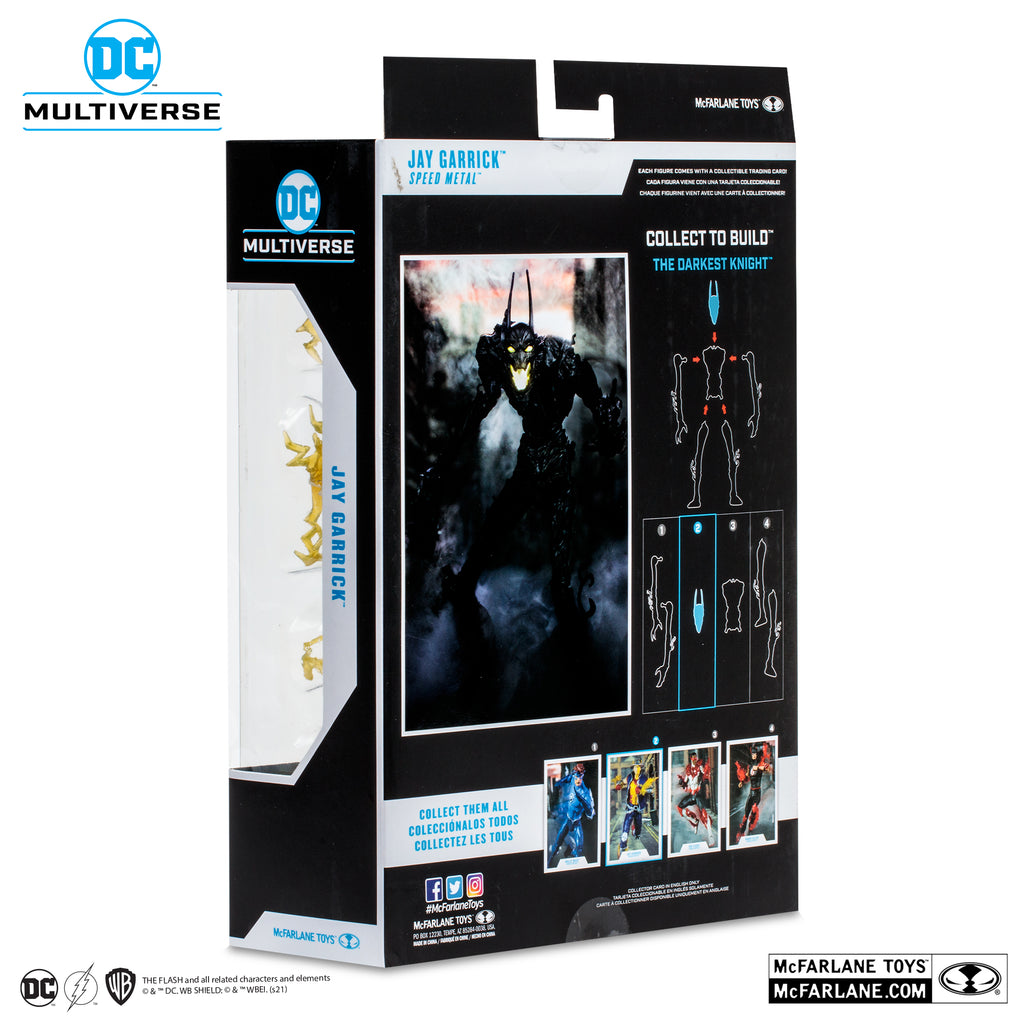 McFarlane Toys DC Multiverse Speed Metal Jay Garrick BAF Darkest Knight
