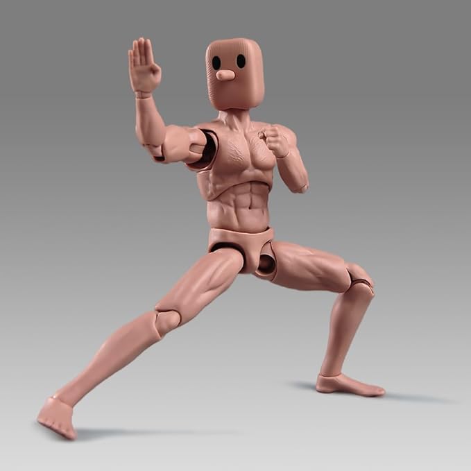 Notaman NT-01 – Cuerpo Musculoso 1/12, 6" (Nota Studio)