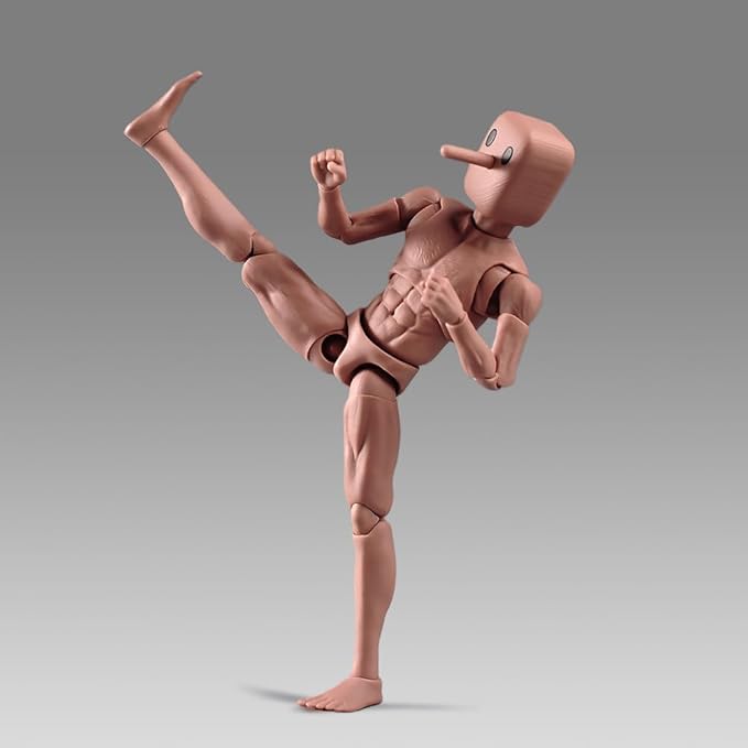 Notaman NT-02W – Cuerpo Delgado Hombro Ancho 1/12, 6" (Nota Studio)