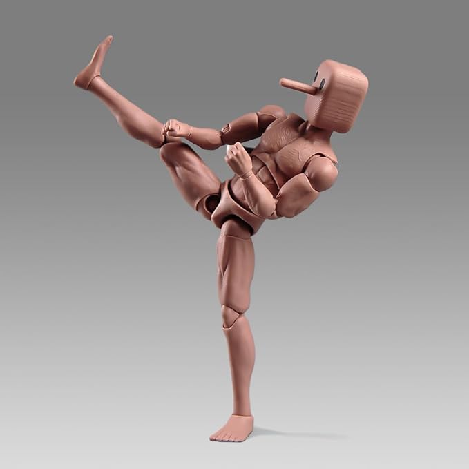 Notaman NT-01 – Cuerpo Musculoso 1/12, 6" (Nota Studio)