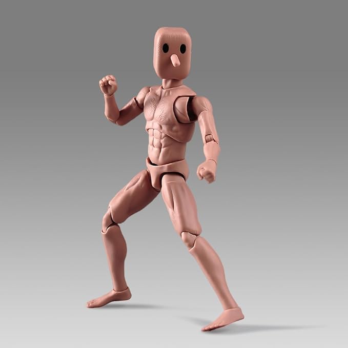 Notaman NT-02W – Cuerpo Delgado Hombro Ancho 1/12, 6" (Nota Studio)
