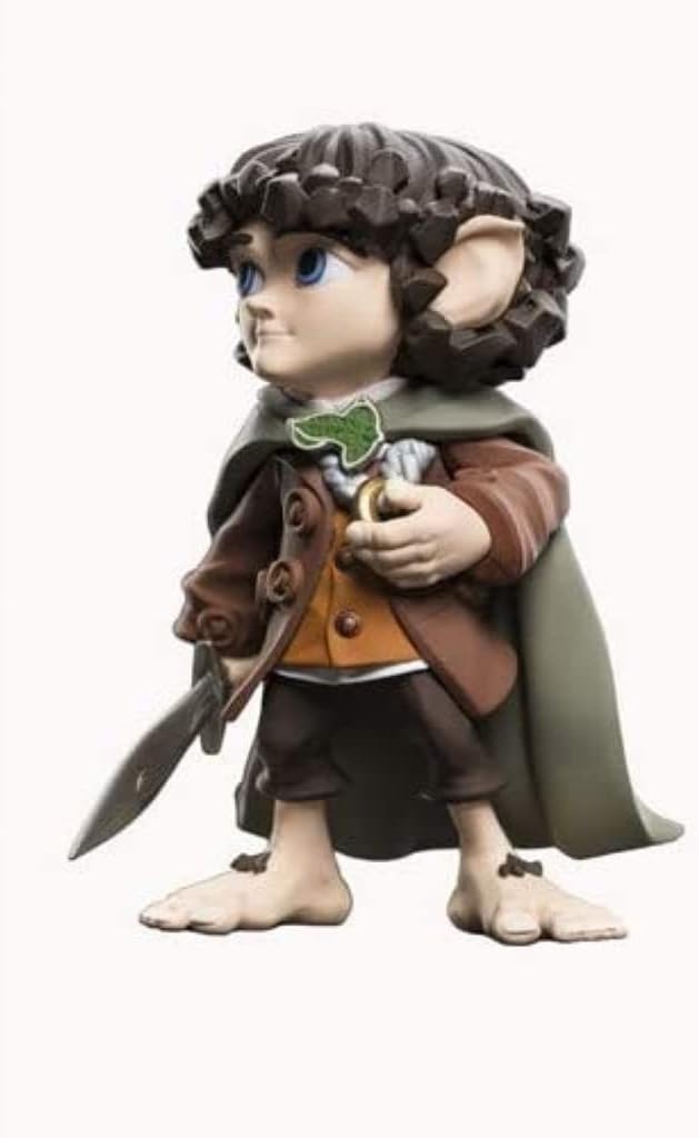 Figura Mini Epics de Frodo Baggins de Wētā Workshop, El Señor de los Anillos, con Sting y el Anillo