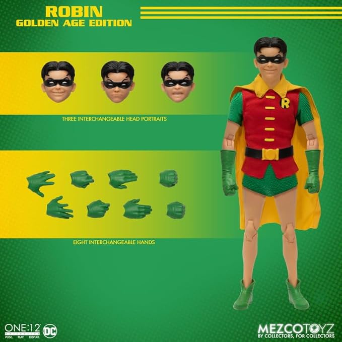 Mezco Toyz One:12 Collective Robin Golden Age
