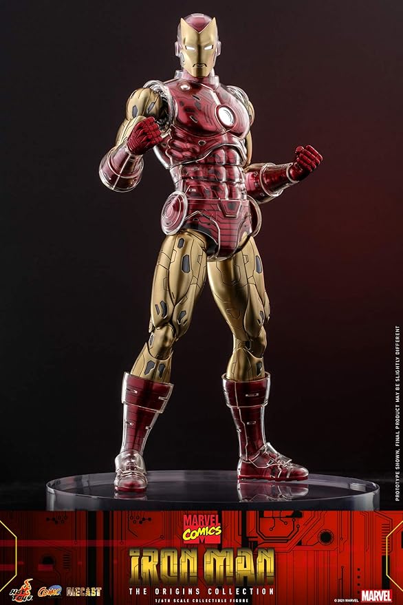 Hot Toys CMS07D37 Marvel  Iron Man Origins Escala 1:6