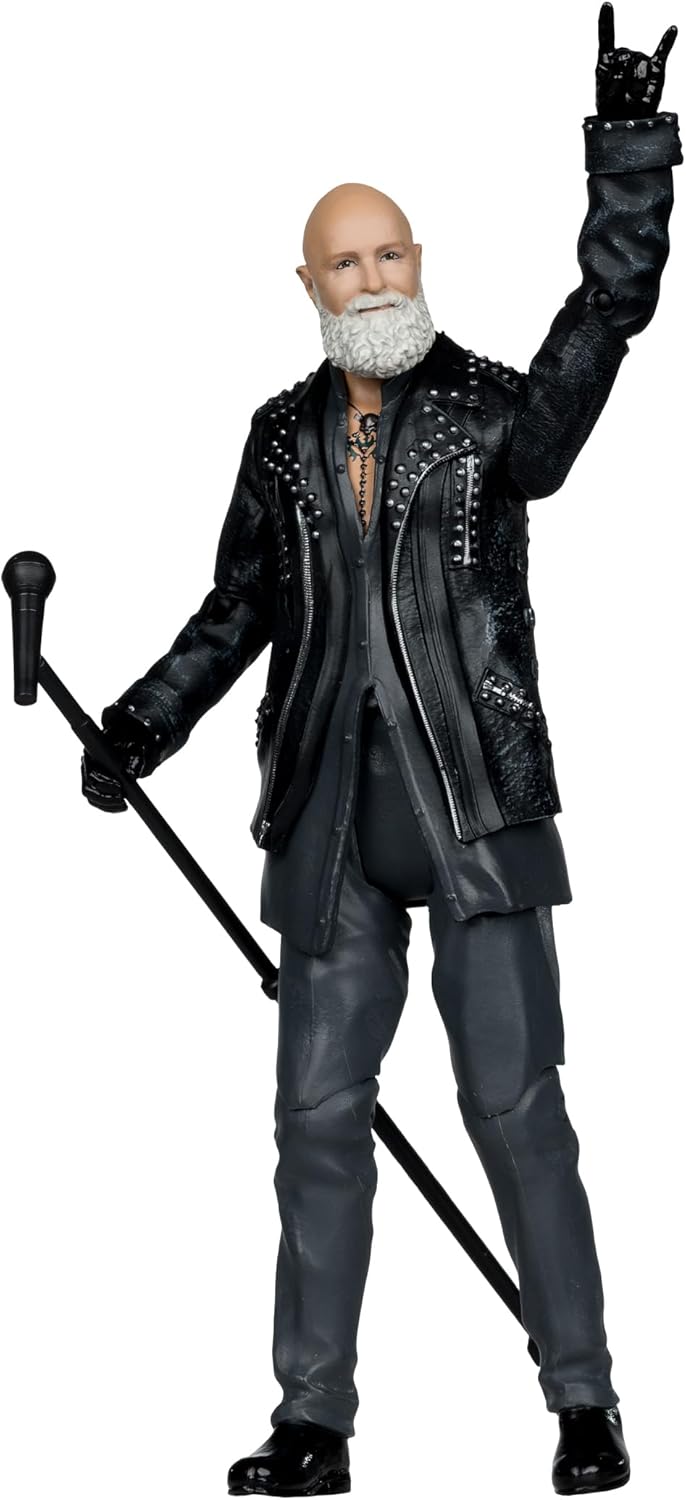 Rob Halford de Judas Priest, figura McFarlane Music Maniacs Metal de 6 pulgadas