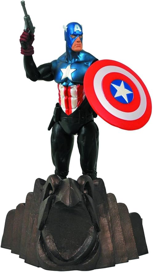 Diamond Select Toys Marvel Select Captain America Steve Rogers Figura 1:10
