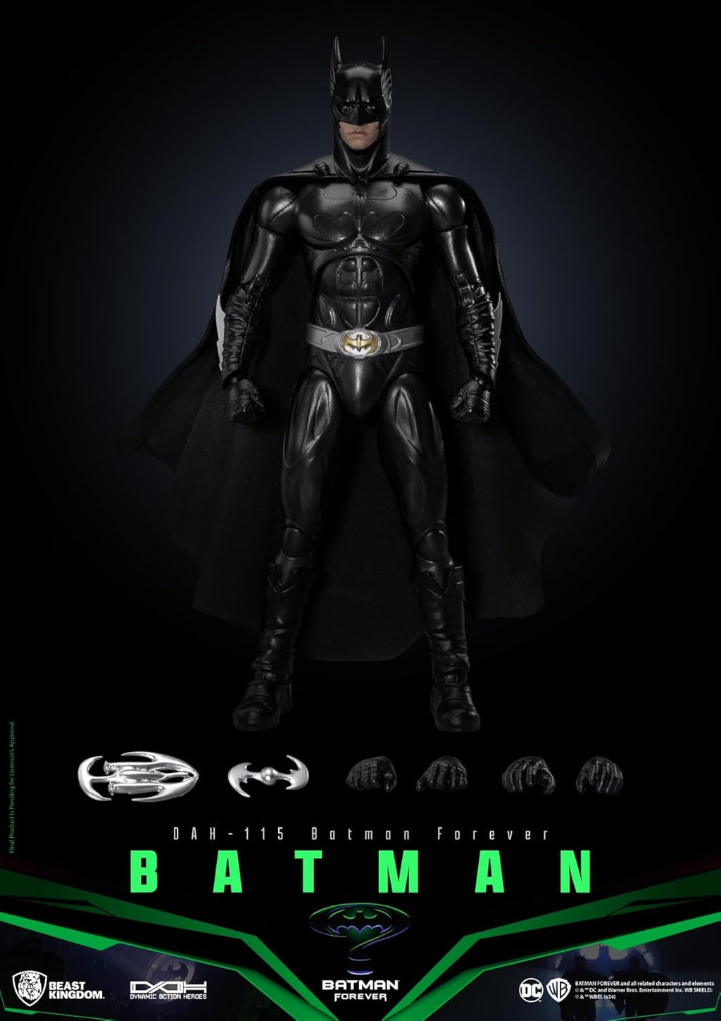Beast Kingdom DAH115 Batman Forever Val Kilmer