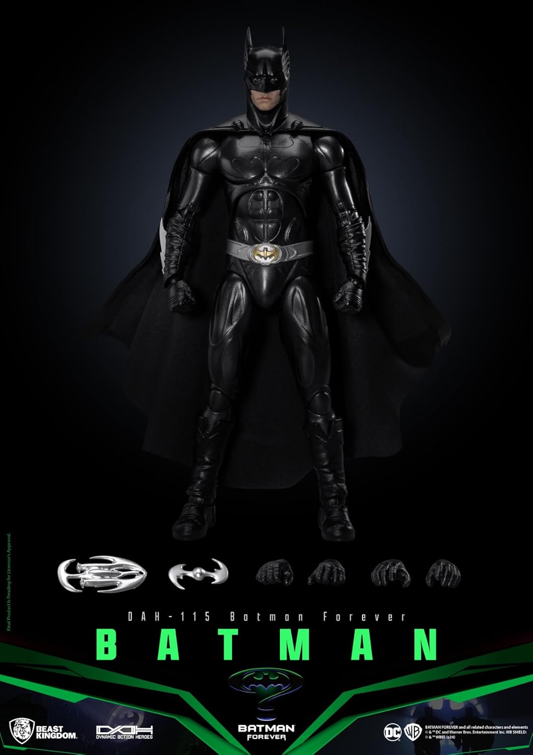 Beast Kingdom DAH115 Batman Forever Val Kilmer