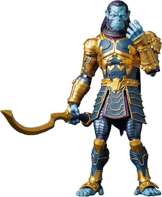 Spero Toys Animal Warriors of the Kingdom Kah Lee con Armadura de Conquista