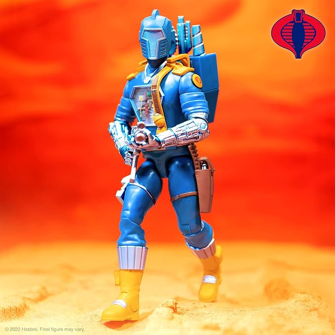 Super7 Ultimates G I Joe Cobra B.A.T. Comic Colors SDCC 2022