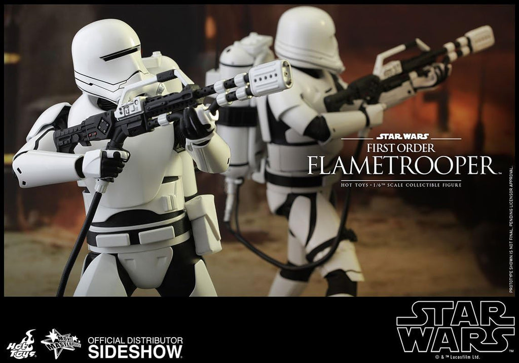 Hot Toys MMS326 Star Wars First Order Flame Trooper Figura 1:6