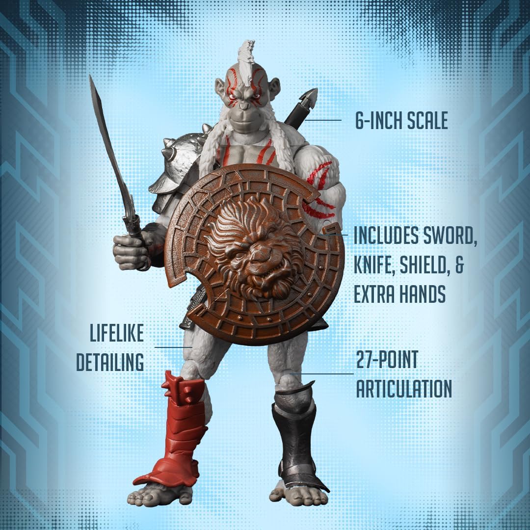 Spero Toys Animal Warriors of the Kingdom Gladiador Palido