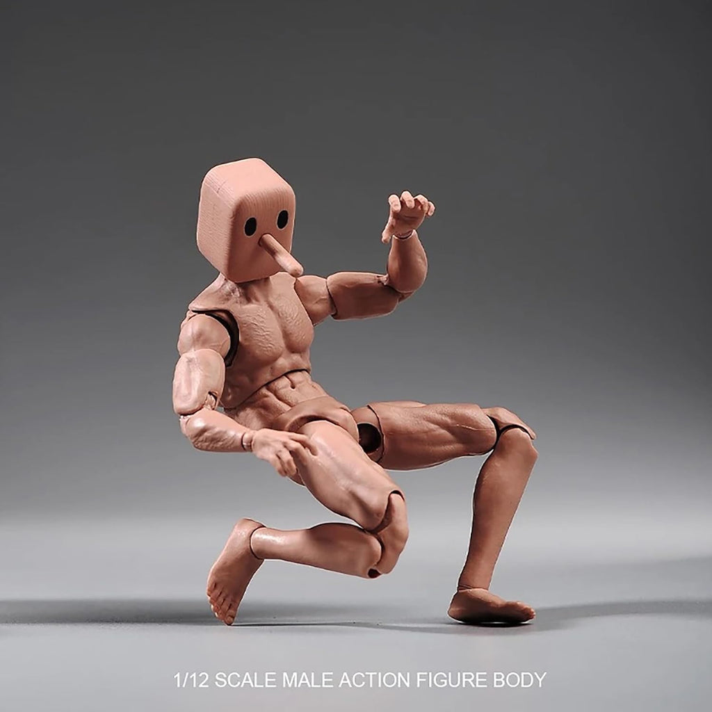 Notaman NT-01 – Cuerpo Musculoso 1/12, 6" (Nota Studio)