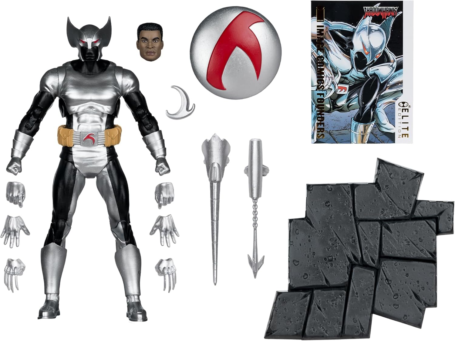 Shadowhawk Image Comics Founders Series McFarlane Elite Edition 7 pulgadas — vista 2