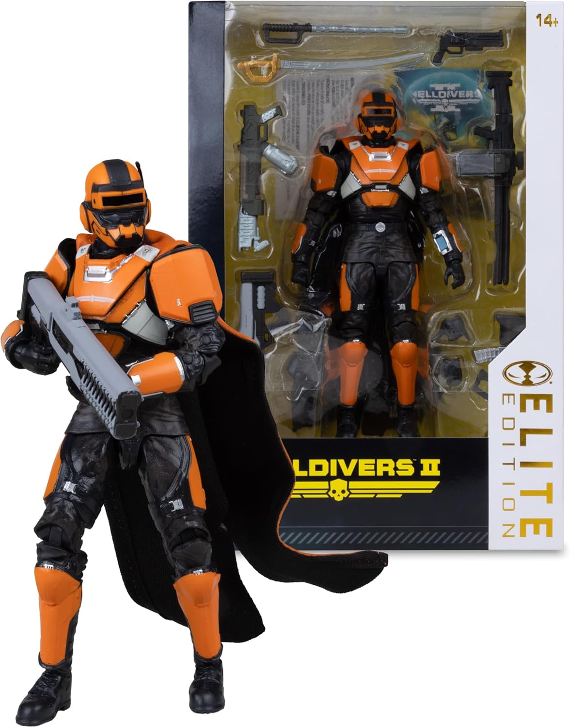 CE-25 Trench Engineer de Helldivers II, figura McFarlane Elite Edition #11 de 7 pulgadas