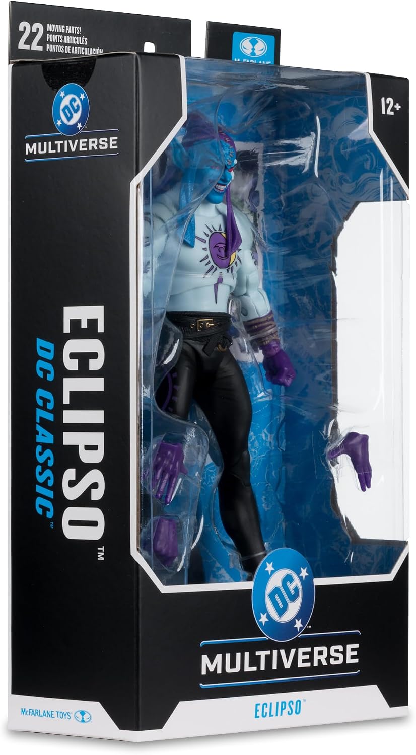 Costado de la caja de Eclipso con el rótulo DC Classic