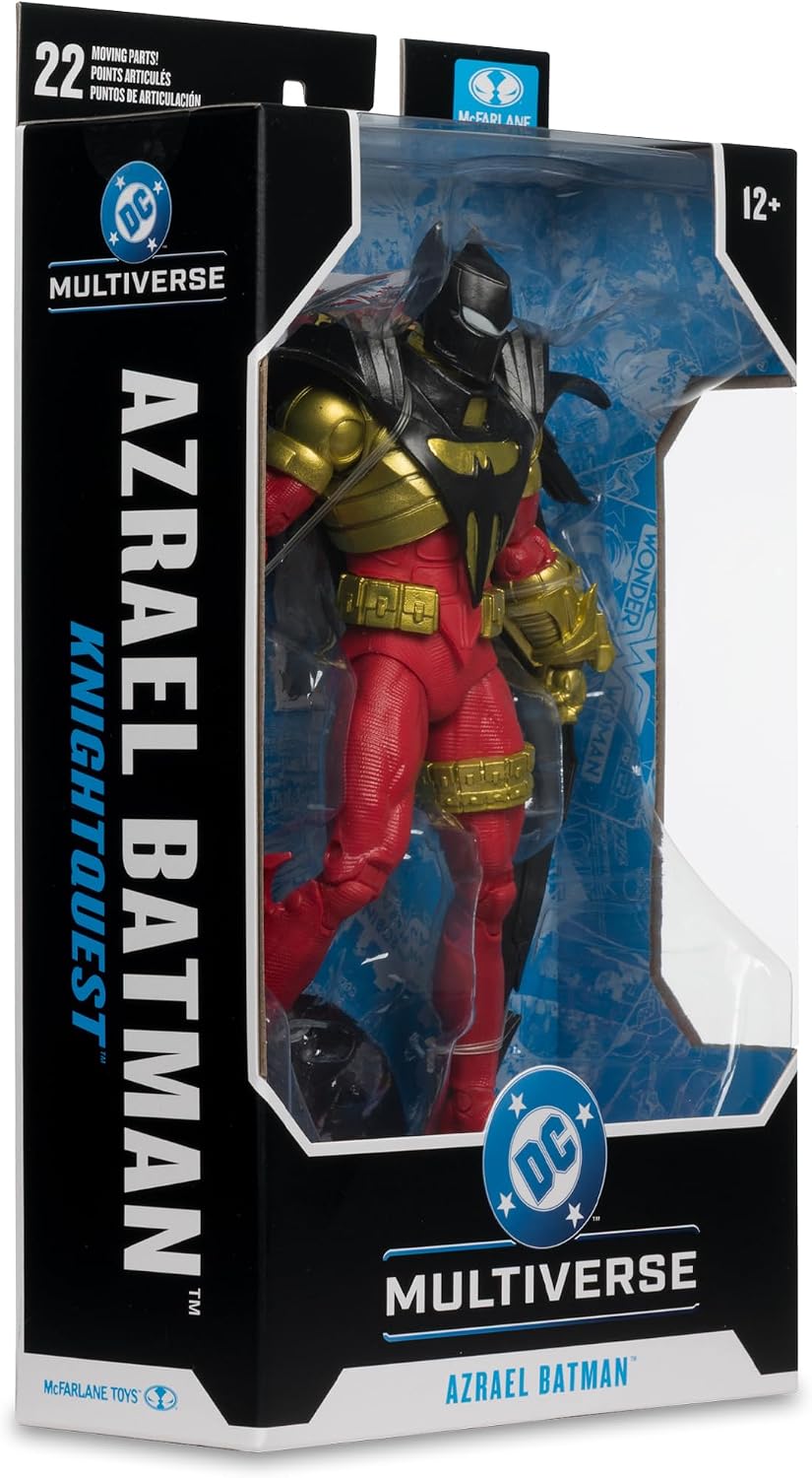 Azrael Batman Knightquest McFarlane DC Multiverse #331 escala 7 pulgadas — vista 3