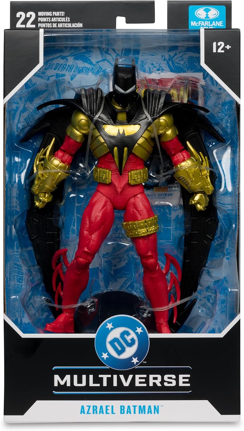 Azrael Batman Knightquest McFarlane DC Multiverse #331 escala 7 pulgadas — vista 2