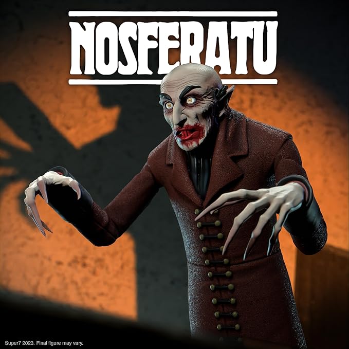 Conde Orlok Full Color de Super7 con sus dos cabezas intercambiables, seis manos, la rata y las llaves