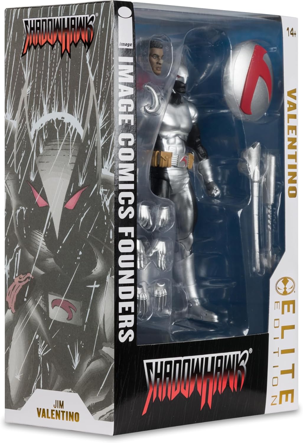 Shadowhawk Image Comics Founders Series McFarlane Elite Edition 7 pulgadas — vista 4