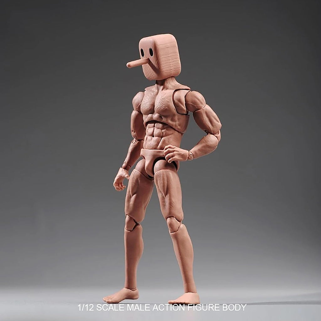 Notaman NT-01 – Cuerpo Musculoso 1/12, 6" (Nota Studio)