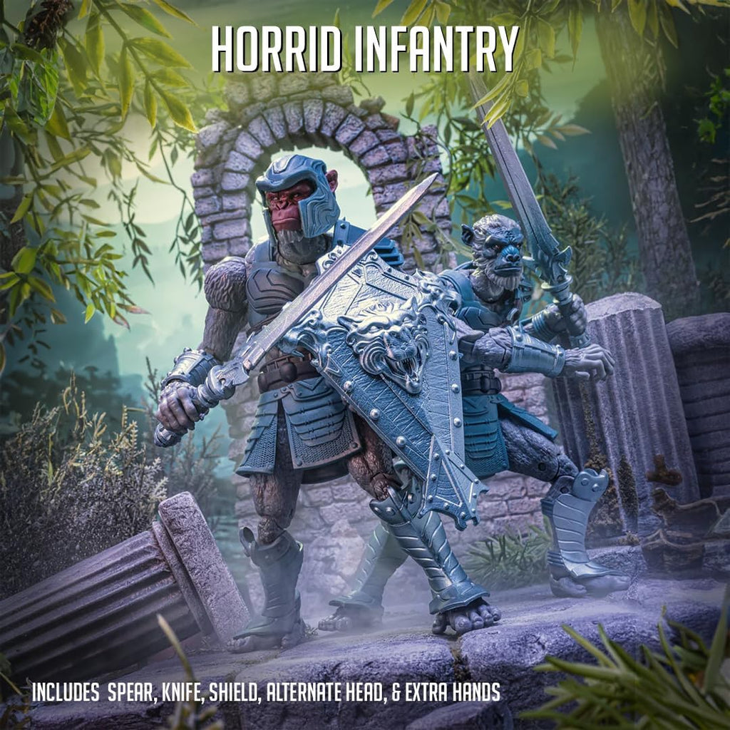 Spero Toys Animal Warriors of The Kingdom Horrid Infantry