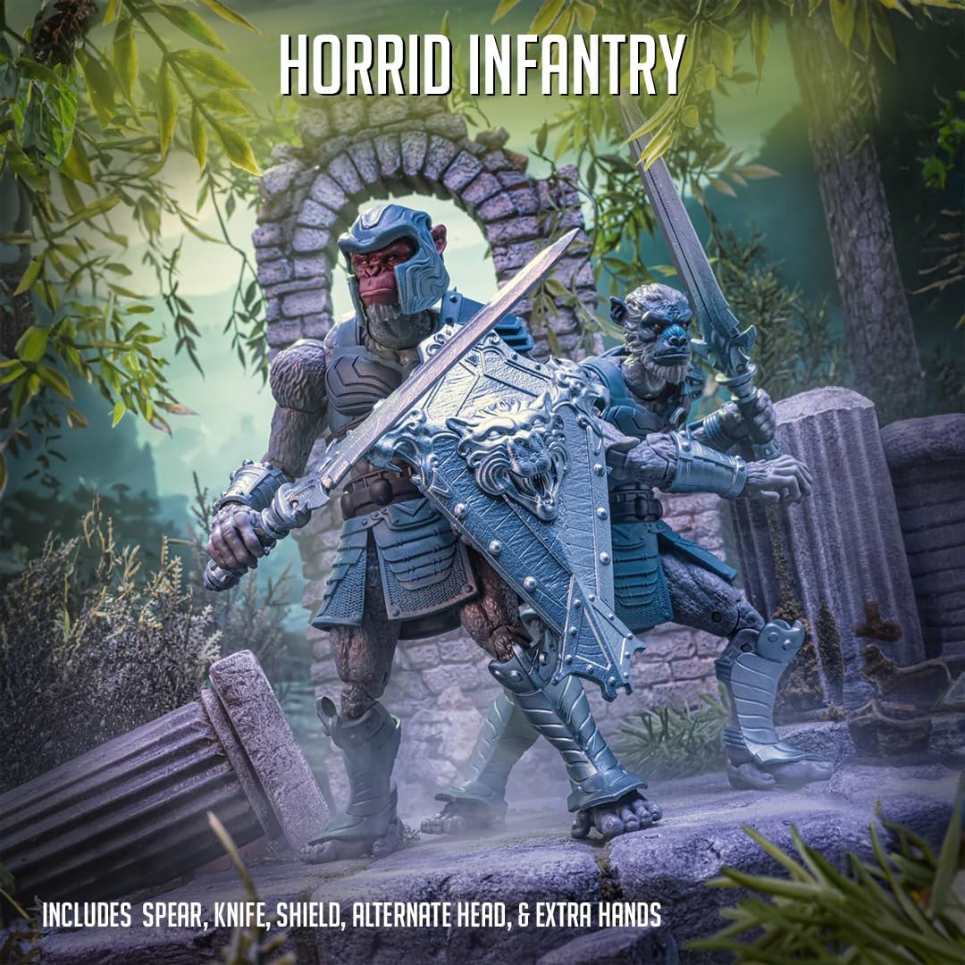 Spero Toys Animal Warriors of The Kingdom Horrid Infantry
