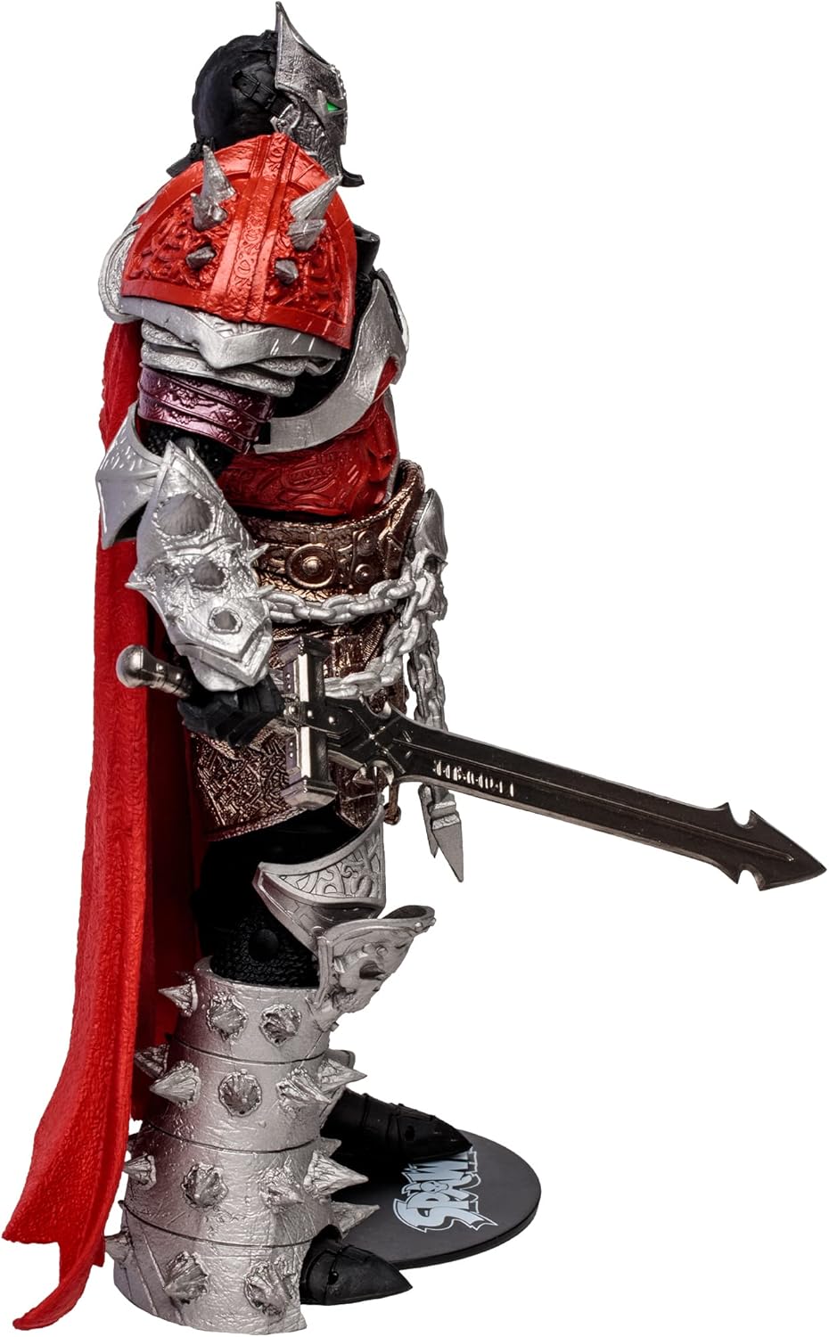 Medieval Spawn McFarlane Toys 7 pulgadas con capa de tela — vista 7