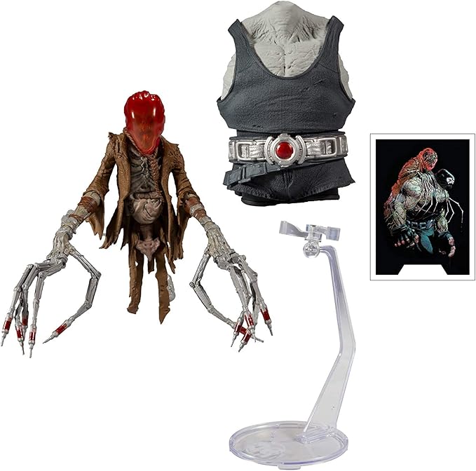 McFarlane Toys DC Multiverse Last Knight on Earth - Set completo de 4 figuras con piezas BAF