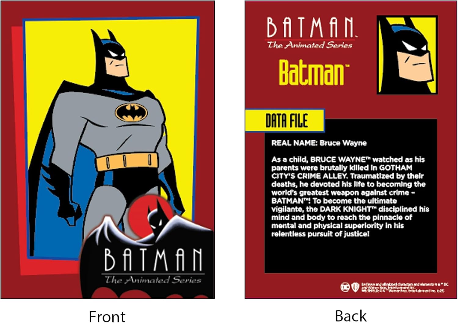 McFarlane Toys Batman The Animated Series Batman Build a figure de Condiment King