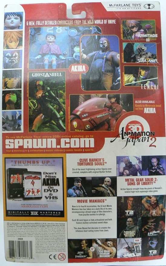 McFarlane Toys Akira Joker Clown Bike Gang Leader