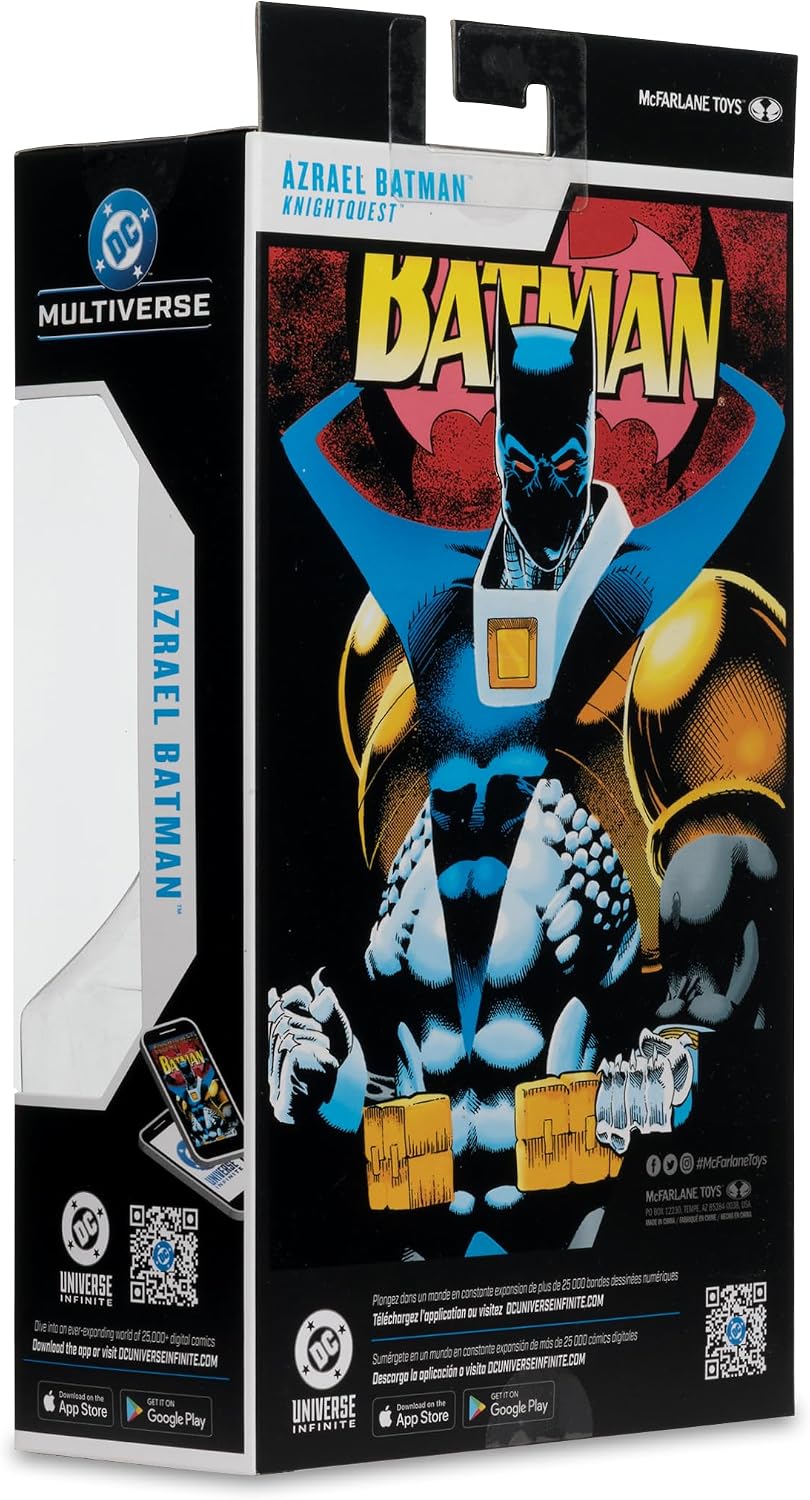 Azrael Batman Knightquest McFarlane DC Multiverse #331 escala 7 pulgadas — vista 4