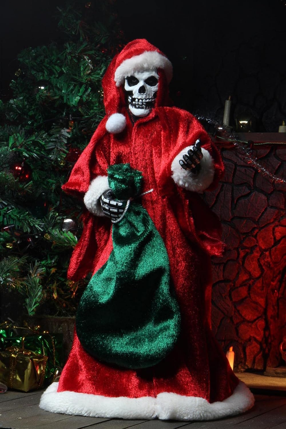 The Fiend Christmas Version – Figura Vestida 8" Misfits (NECA)