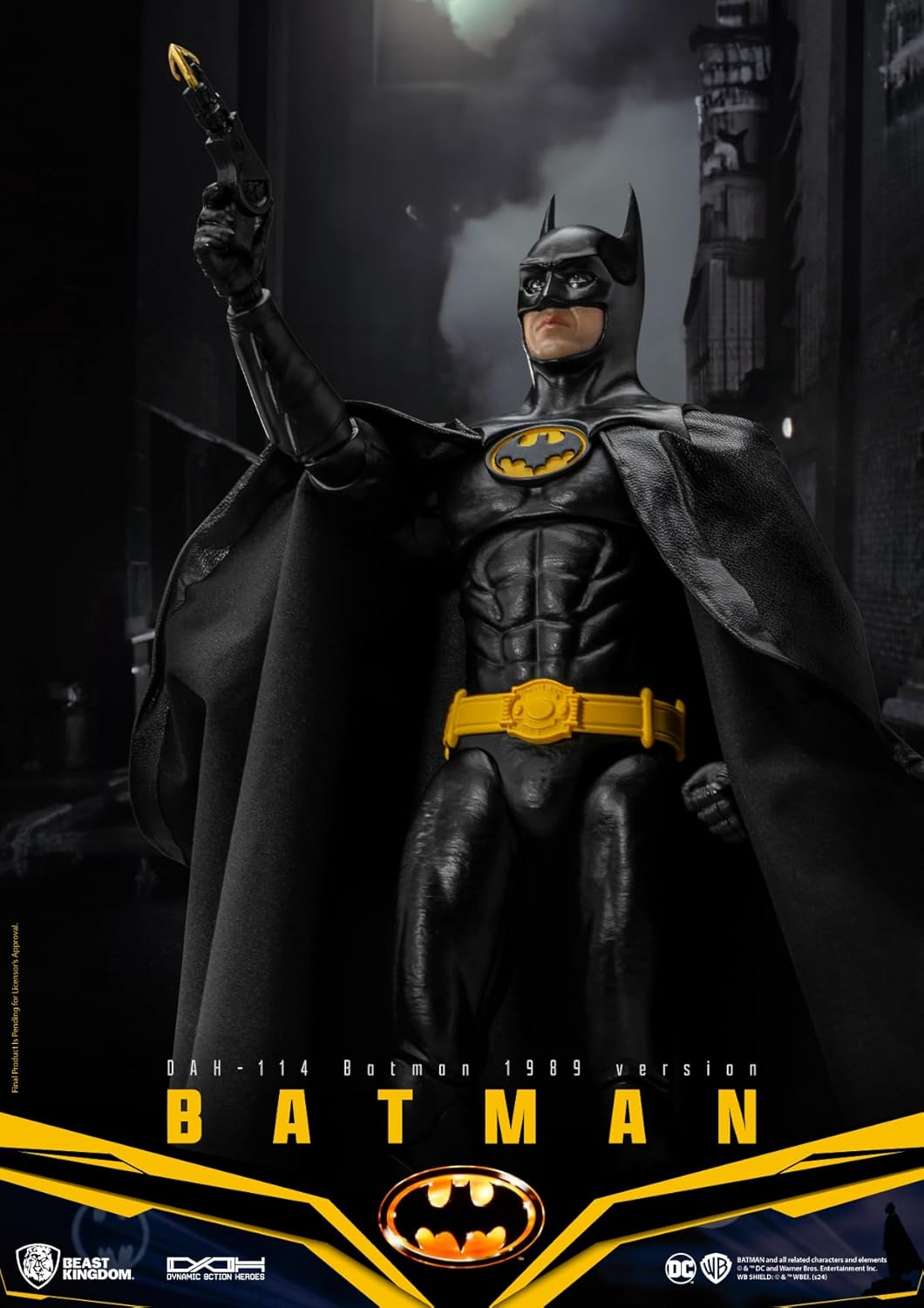 Beast Kingdom DAH114 Batman 1989 Michael Keaton Figura 1:9
