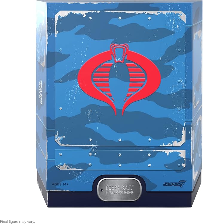 Super7 Ultimates G I Joe Cobra B.A.T. Comic Colors SDCC 2022