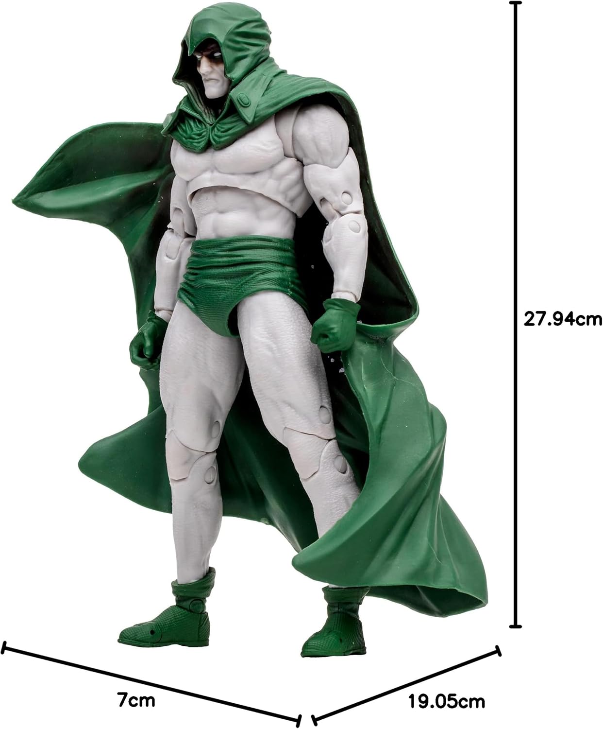 McFarlane Toys Crisis On Infinite Earths The Spectre con piezas Build A Figure (Monitor)