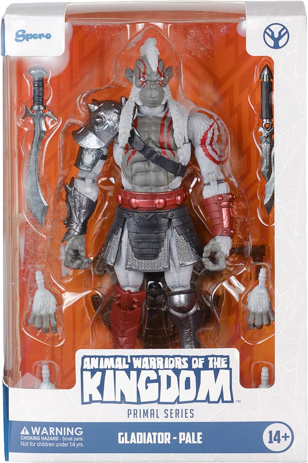 Spero Toys Animal Warriors of the Kingdom Gladiador Palido