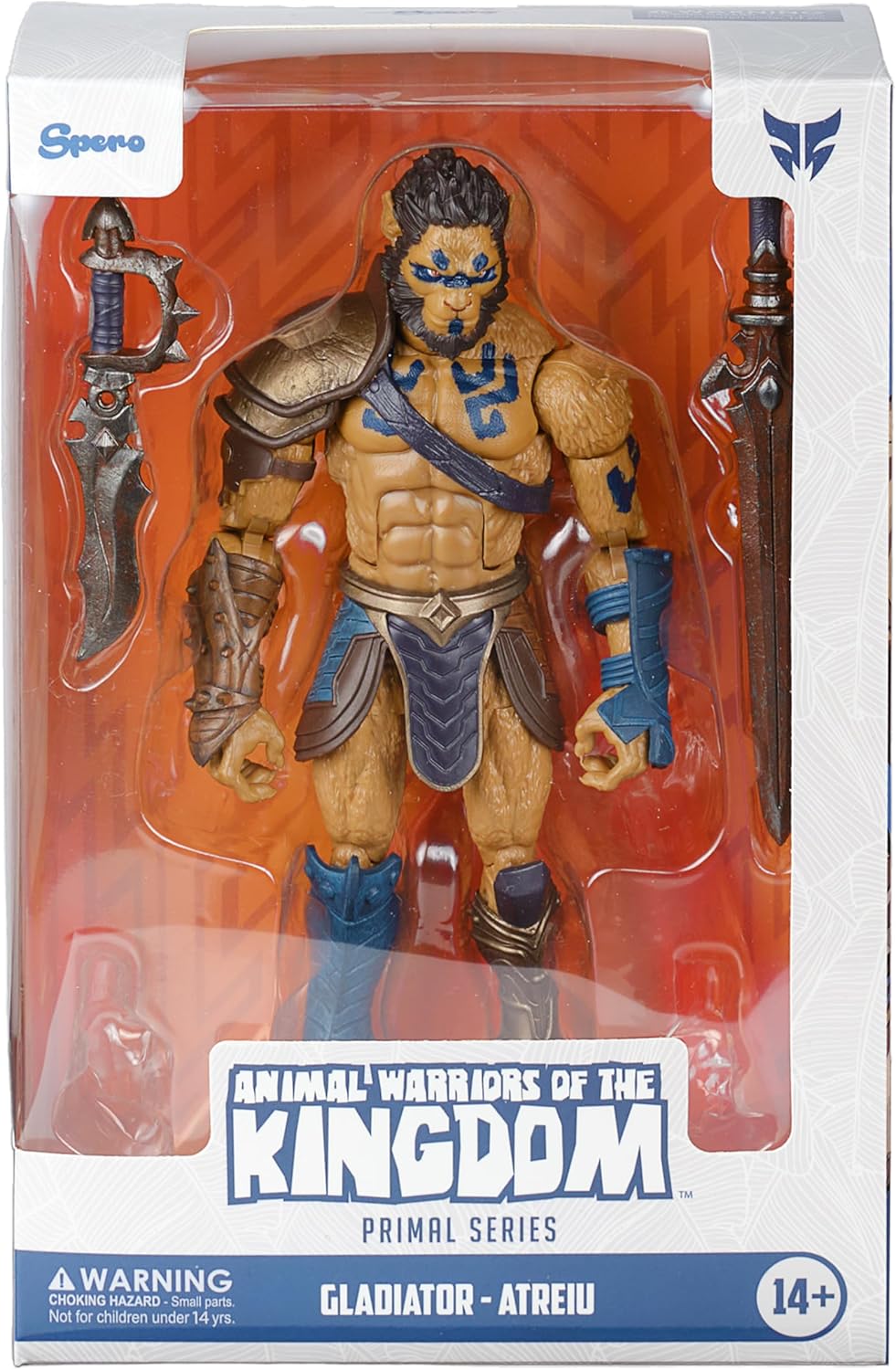 Spero Toys Animal Warriors of the Kingdom Atreiu de Gladiador