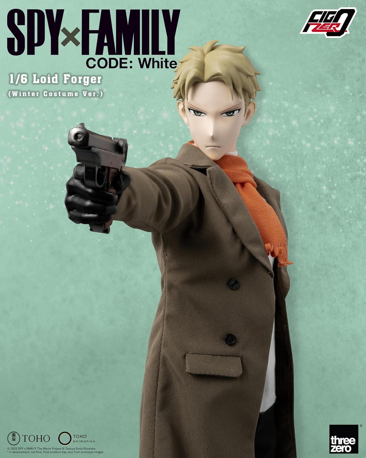 Loid Forger Winter Costume – Figura 1/6 SPY×FAMILY CODE: White, FigZero (threezero)