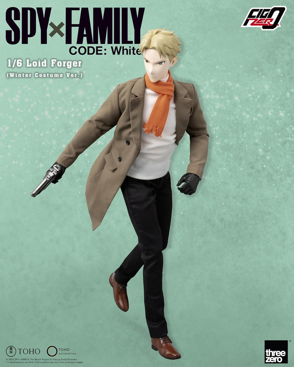 Loid Forger Winter Costume – Figura 1/6 SPY×FAMILY CODE: White, FigZero (threezero)
