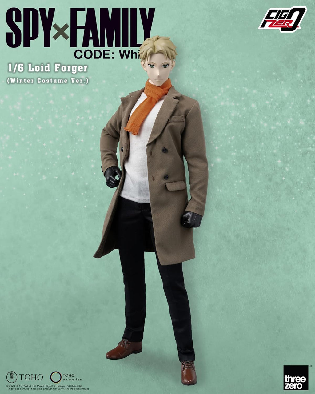 Loid Forger Winter Costume – Figura 1/6 SPY×FAMILY CODE: White, FigZero (threezero)